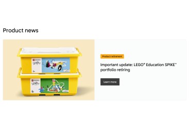 Ultima șansă de achiziție LEGO Education SPIKE Prime și SPIKE Essential